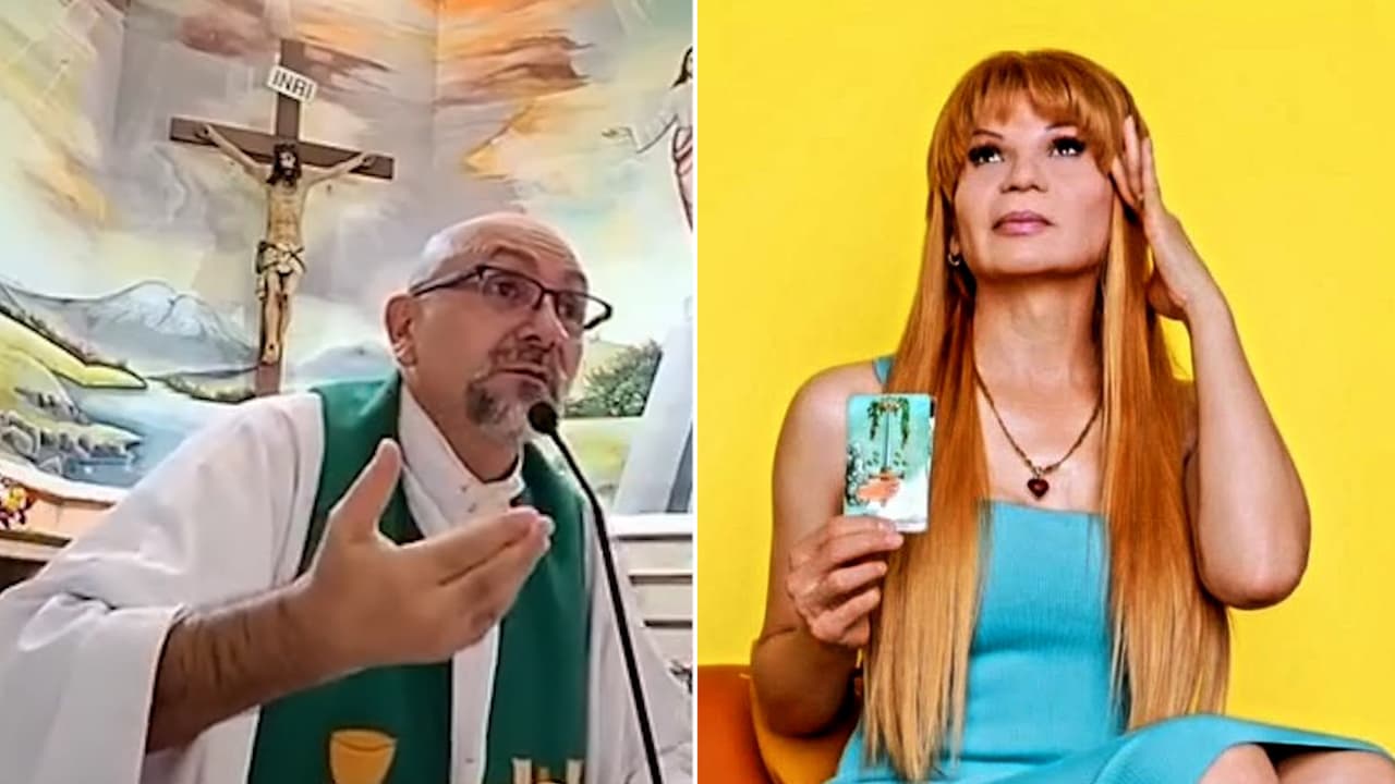 Cruz cae sobre sacerdote y muere: Mhoni Vidente dice que “Lucifer está detrás” de la tragedia