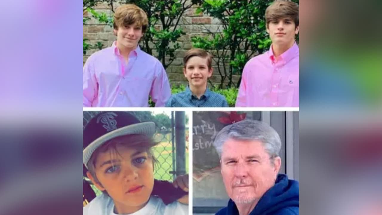 Identificaron a las víctimas. "Ellos son: Mark Collins, de 66 años, Waylon, 18, Carson, 16, Hudson, 11 y Bryson, de 11 años. Estas hermosas personas eran amados por muchos y nunca serán olvidados”, se lee en el documento.