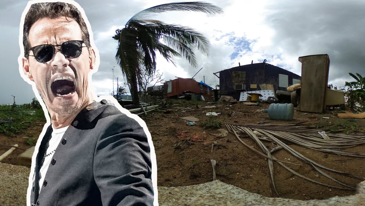 Marc Anthony le habla malo al presidente Donald Trump y lo responsabiliza de la crisis en Puerto Rico