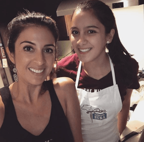 La más pequeña de la casa ha visitado el estudio de Despierta América, donde ha mostrado sus habilidades culinarias.