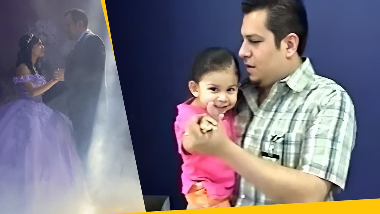 Este papá preparó el regalo de XV años de su hija desde que nació y conmovió al Internet