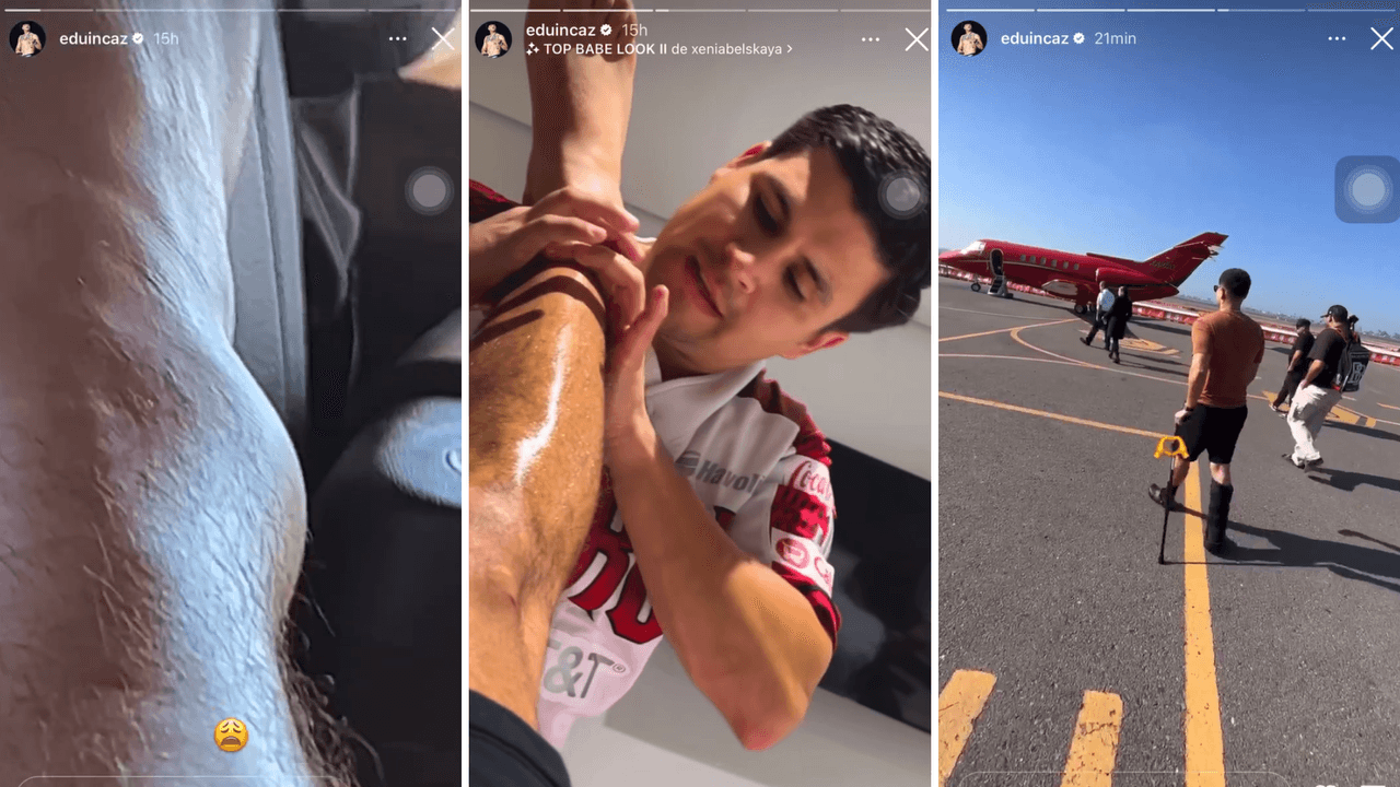 Eduin Caz ha sufrido varios problemas de salud