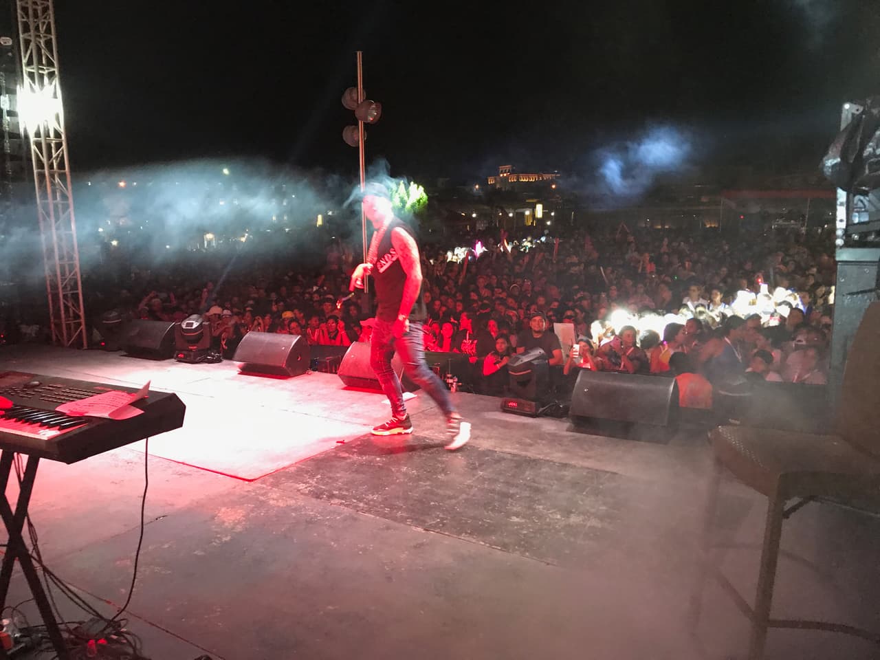 Jacob Forever se sintió como en casa en su primera presentación en Puerto Rico.