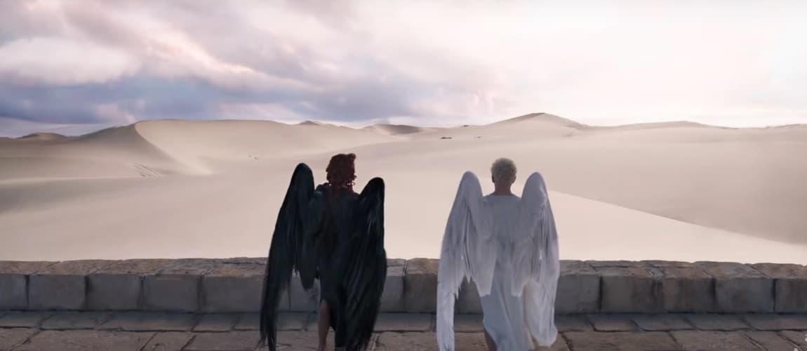 Escena de ‘God Omens’ (2019)