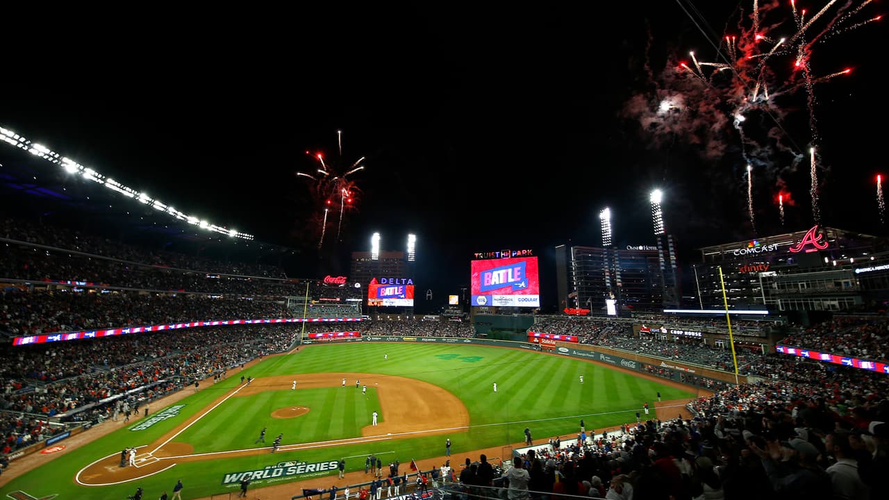 El quinto juego de la serie será este domingo en el mismo Truist Park de Atlanta. Si los Bravos ganan, serán campeones.