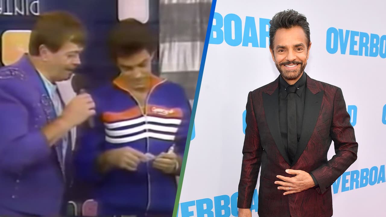 Eugenio Derbez trabajó junto a Chabelo y ayudó en la 'catafixia': Las imágenes que recuerdan esta etapa de su vida