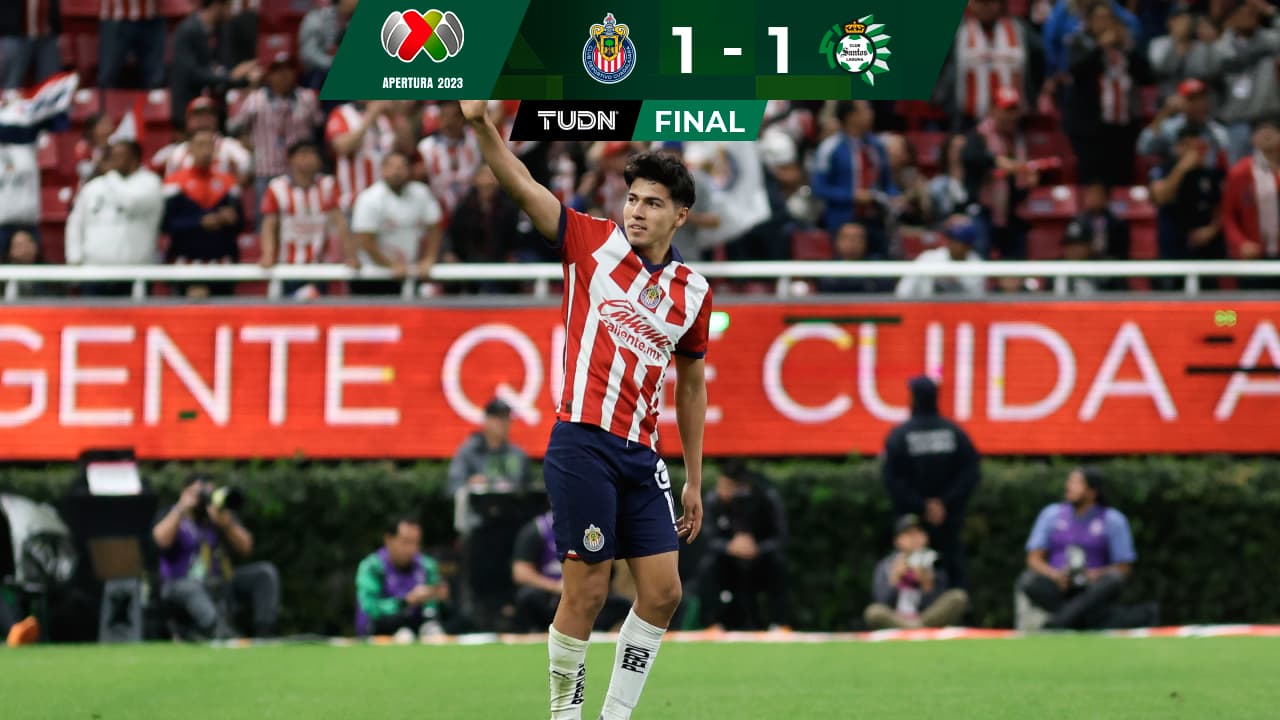 ¡Agónico! Guti rescata a Chivas ante Santos en debut de Fernando Gago