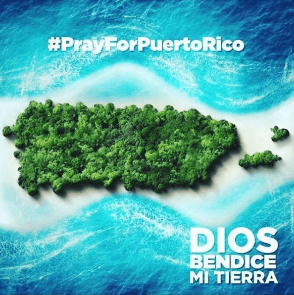 El intérprete mostró su solidaridad y preocupación hacia sus compatriotas. "Horrible lo que está atravesando la isla ahora mismo. Es muy triste leer los mensajes de mi familia. Hay mucho trabajo por hacer", publicó Fonsi el 20 de septiembre de 2017 en su cuenta de Instagram.