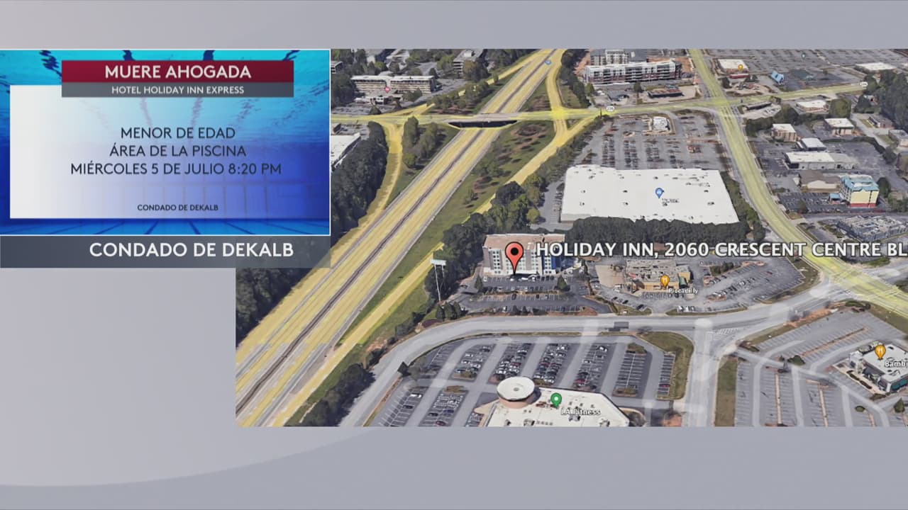 Muere menor ahogado en una piscina del hotel Holiday Inn Express