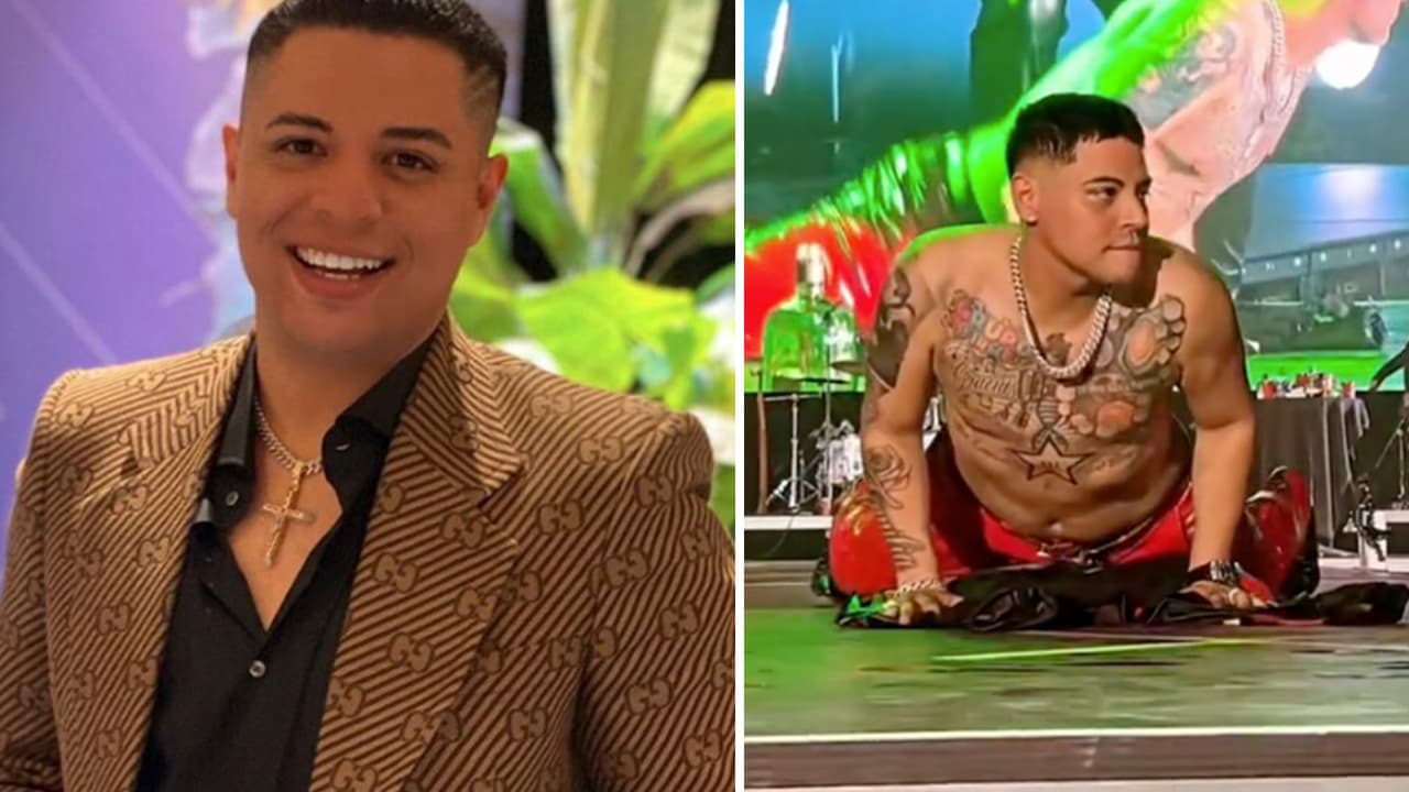 Le dicen a Eduin Caz que sin Daisy Anahy "está fuera de control": fingió un orgasmo en pleno concierto