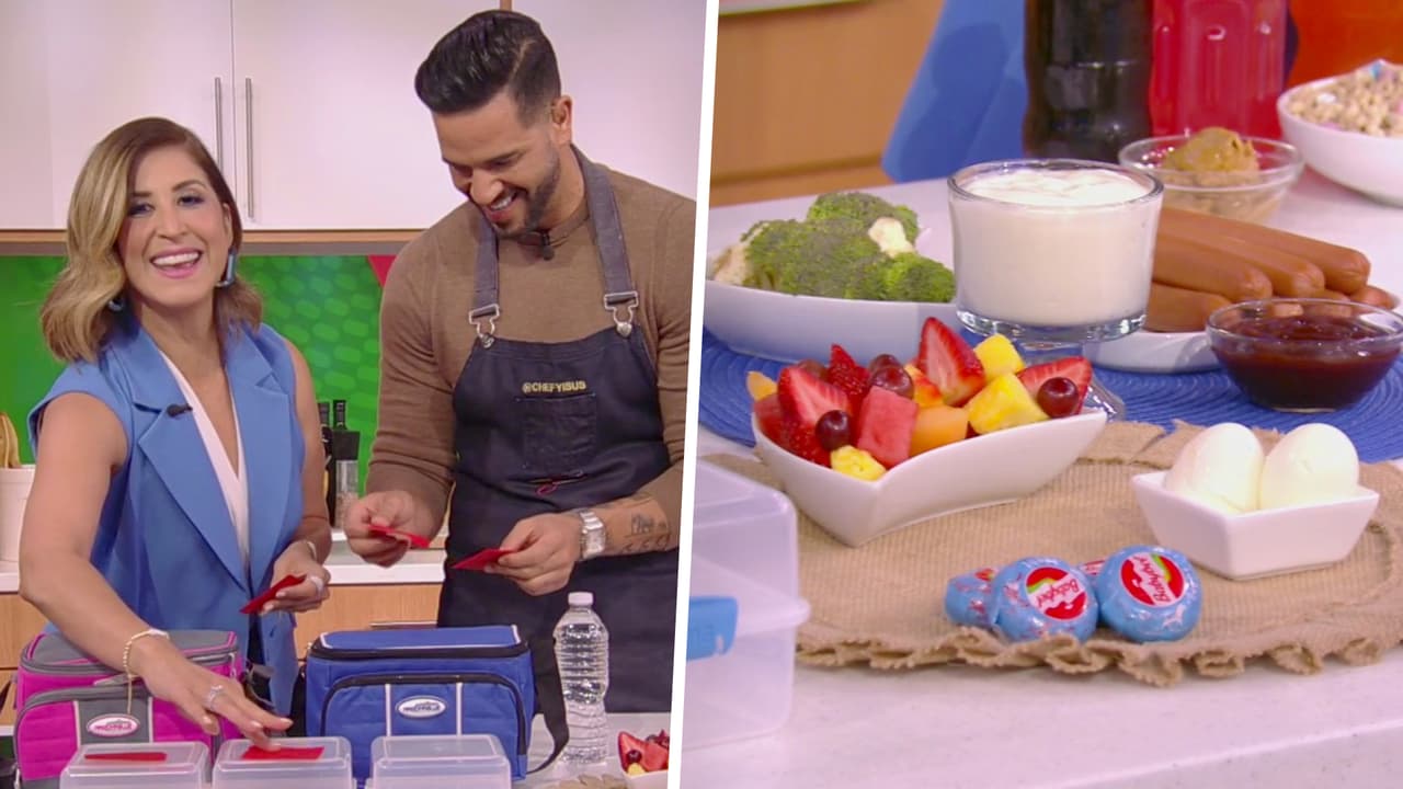 Ideas para preparar loncheras saludables, deliciosas y divertidas para este regreso a clases