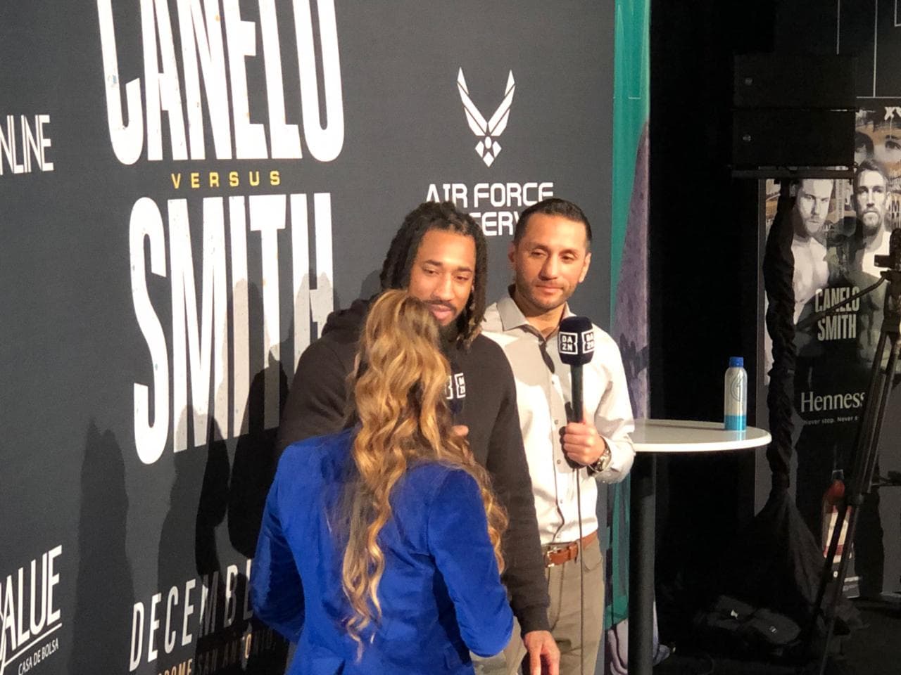 Las postales de la última conferencia previa al Canelo vs Smith | Luego de trece meses de inactividad, el mexicano tendrá una complicada prueba en las 168 libras.