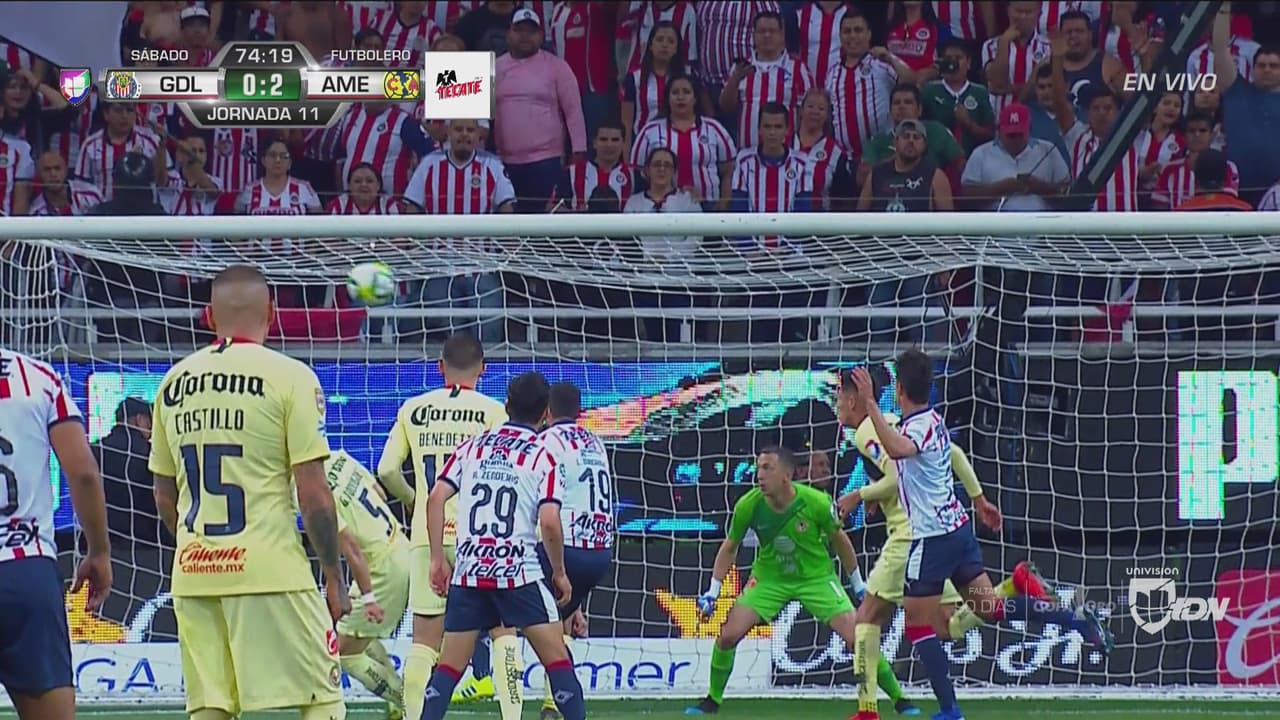 De milagro Chivas no recortó el marcador