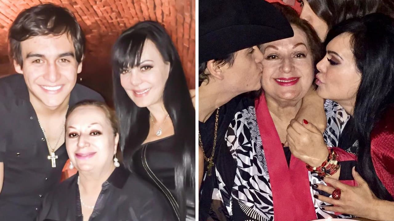 Julián Figueroa, Vilma Chacón y Maribel Guardia.