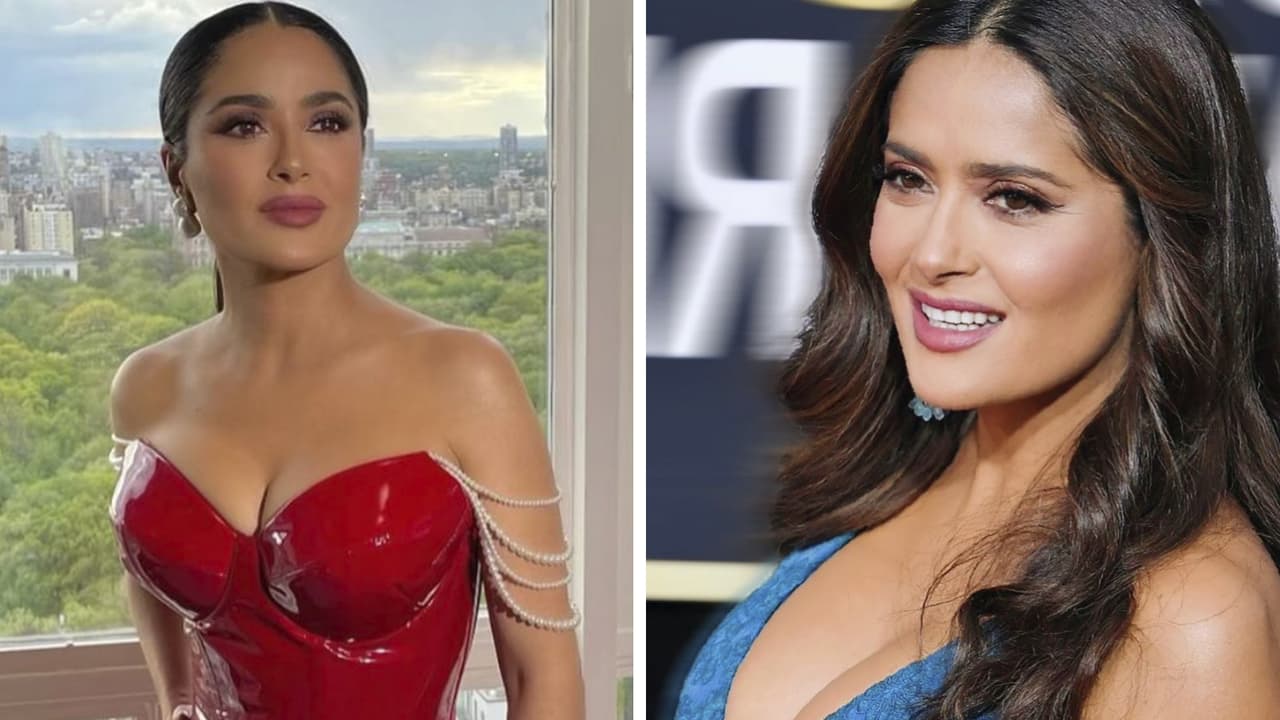 Salma Hayek 'enseña de más' mientras bailaba salsa: su vestuario la traicionó