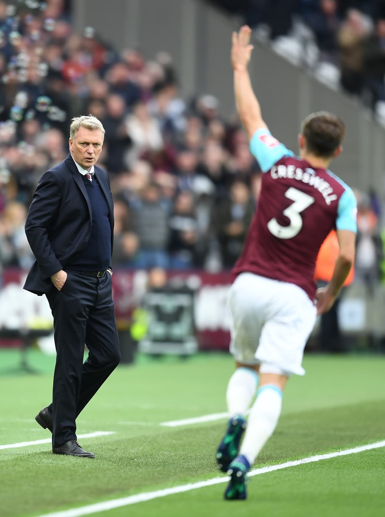 Moyes se ilusionaba con llegar a 36 puntos y escapar un poco a la zona de descenso.