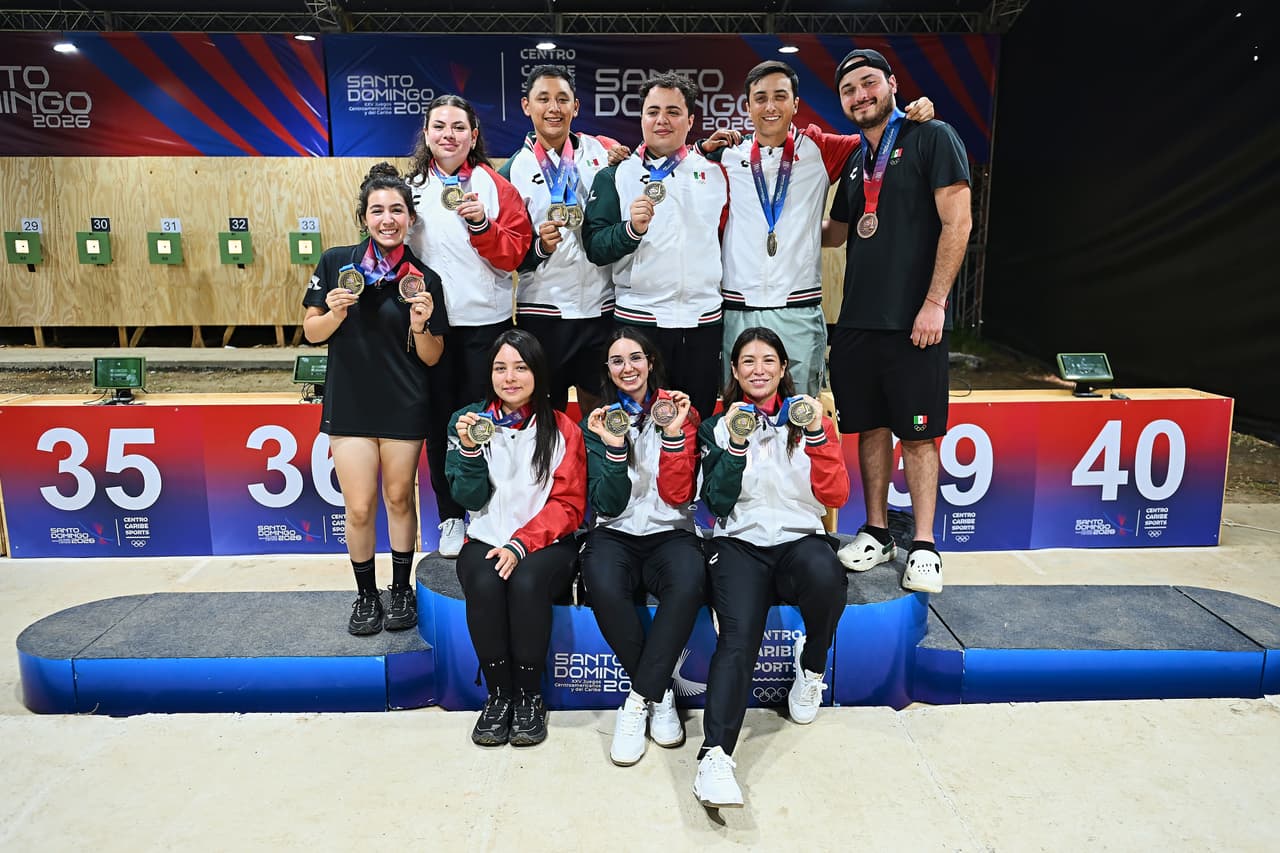 México supera las 300 medallas en los Juegos Centroamericanos y del Caribe 2026