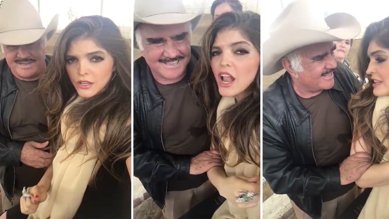 Ana Bárbara, además de visitarlo, se puso a cantar con don 'Chente', por lo tanto, el tiempo que convivieron fue muy ameno e inolvidable.