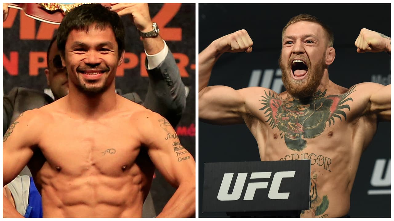Manny Pacquiao dispuesto a enfrentar a Conor McGregor