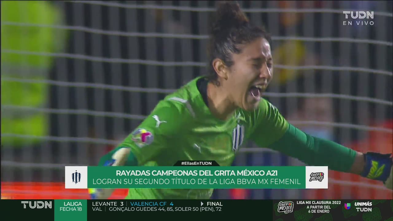 ¡Heroína! Alejandría tapa dos tiros y Rayadas se corona en penales