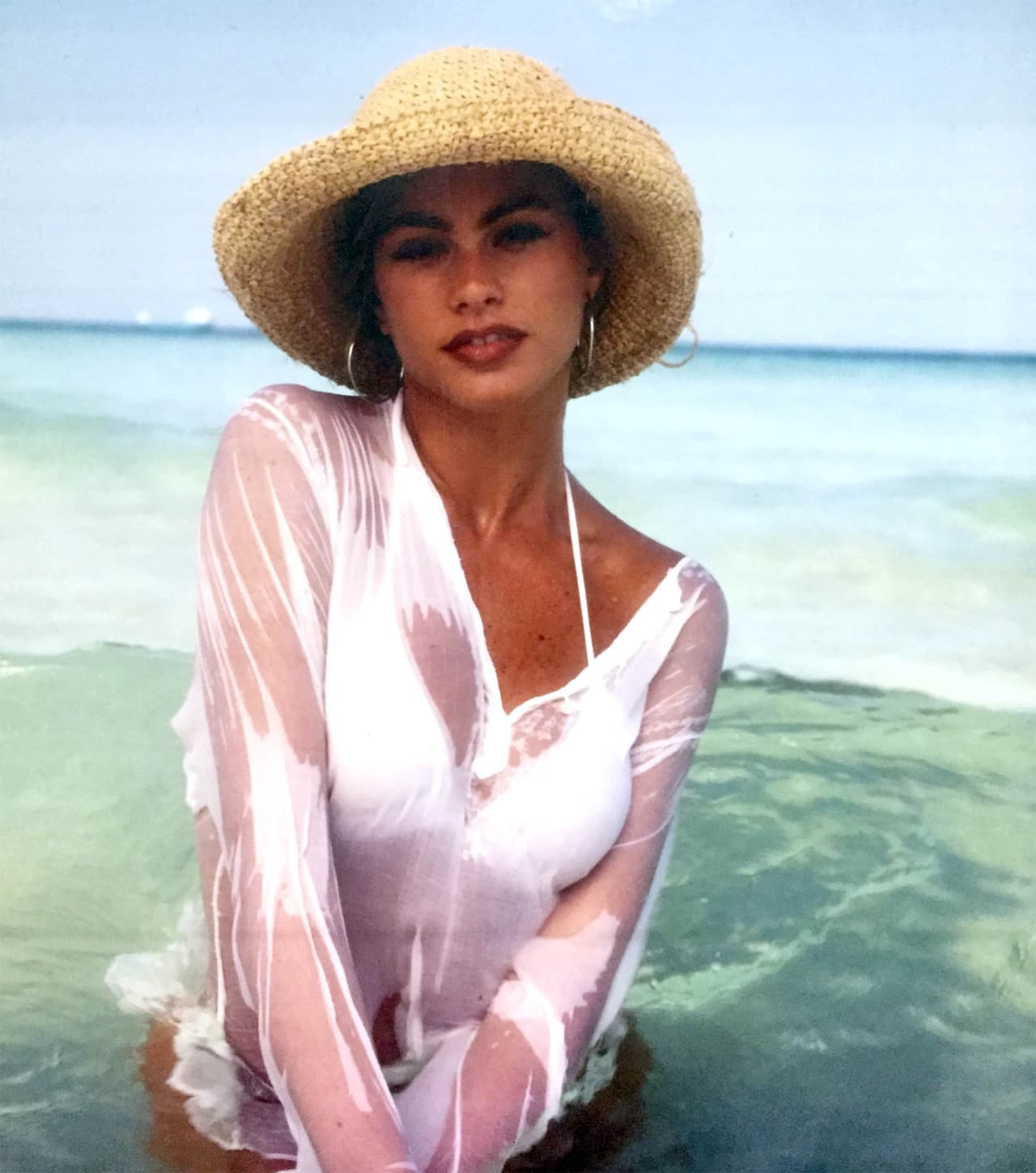 Sus poses, dignas de calendario, se veían por todos lados.