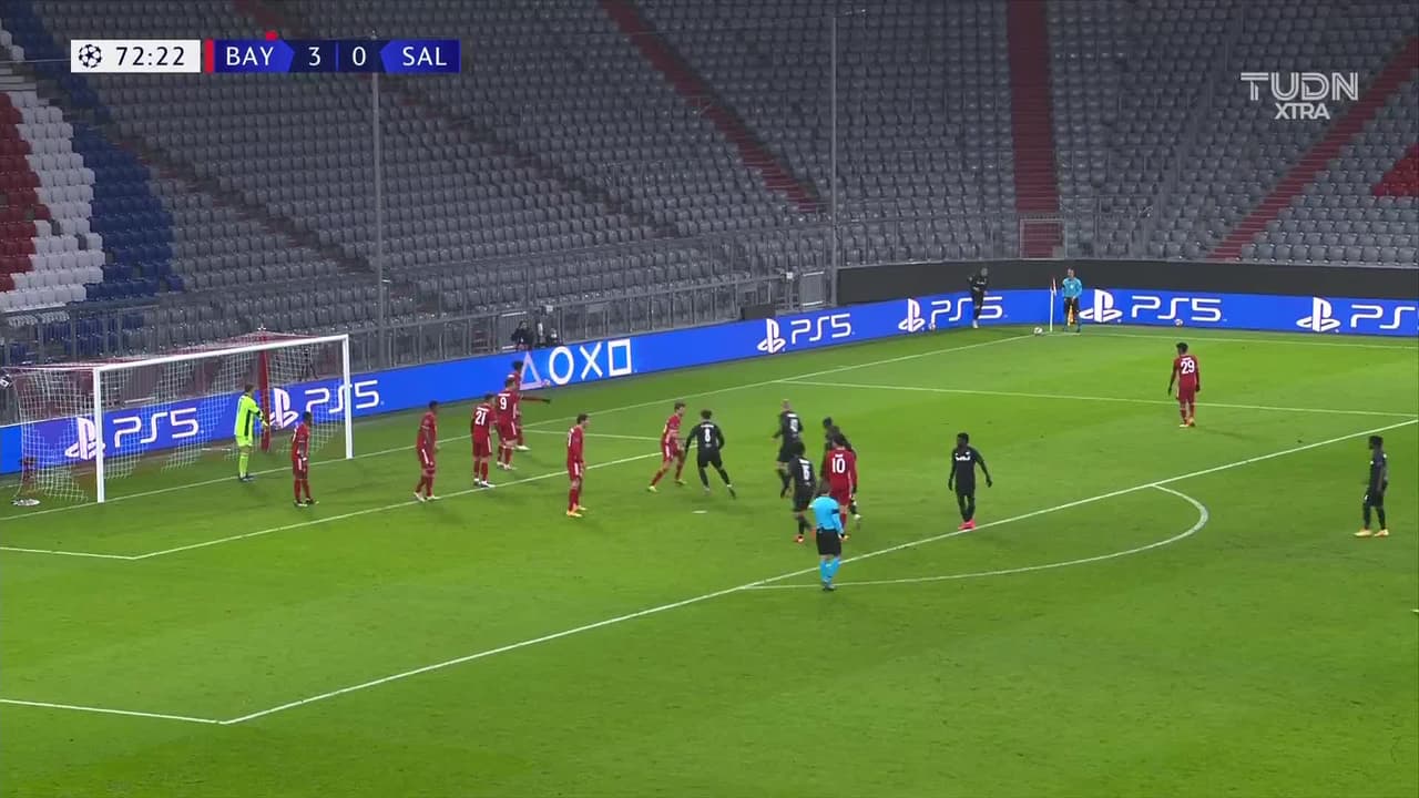 ¡GOOOL! Mergim Berisha anota para FC Red Bull Salzburg.