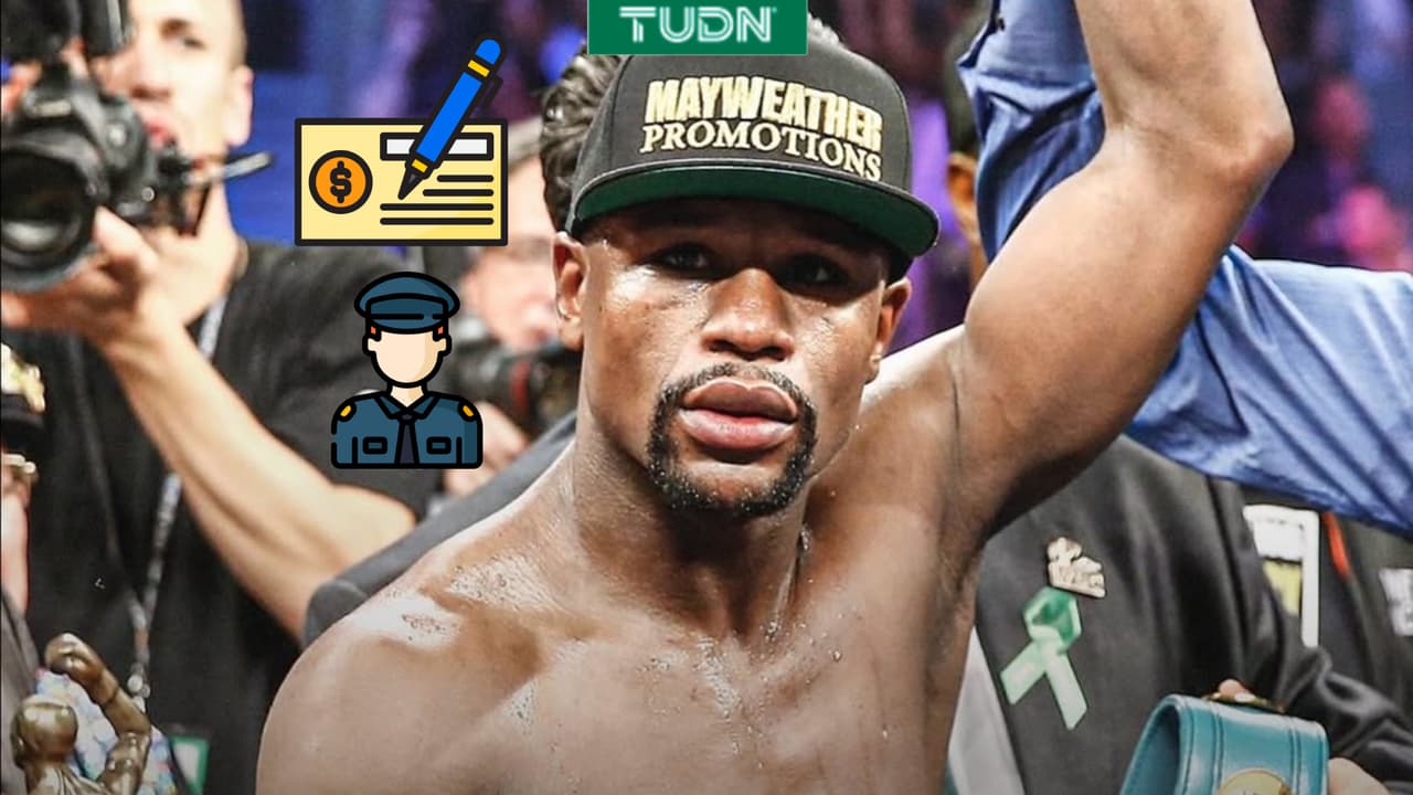 Floyd Mayweather iría a la cárcel por emitir un cheque sin fondos