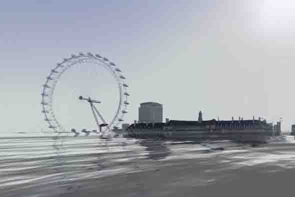 Aquí una toma de la ruda llamada London Eye. Los estudios dicen que la producción de la emisión de abundantes gases, que terminan en el efecto invernadero, son los que más han contribuido en estos cambios. Foto tomada del sitio worldunderwater.org.