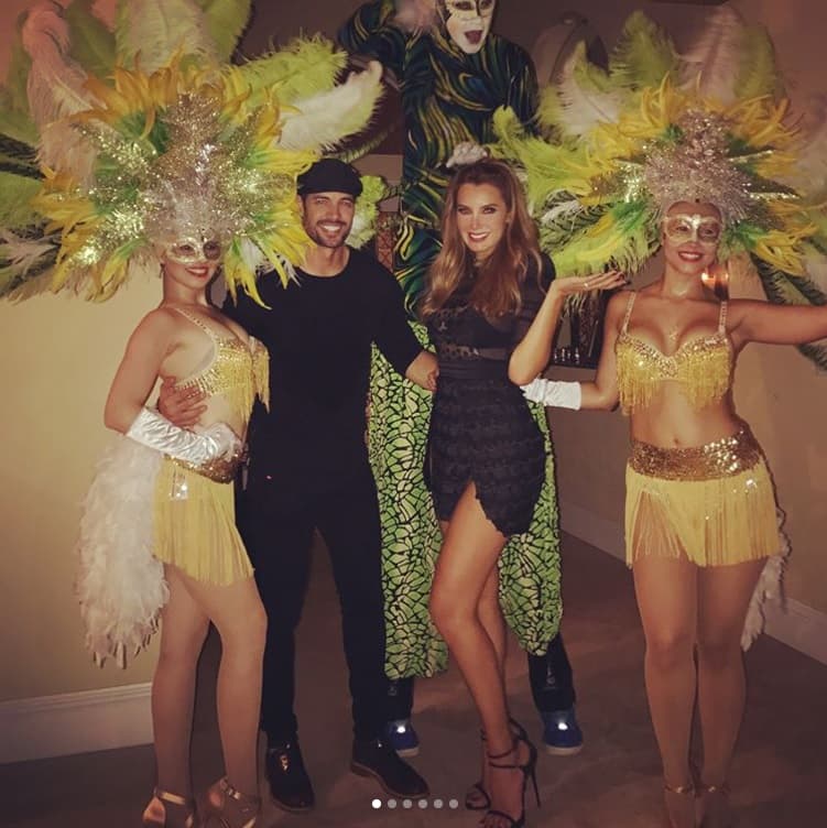 Tremenda fiesta de cumpleaños la que le organizó Elizabth Gutiérrez a su esposo William Levy por su cumpleaños número 37.