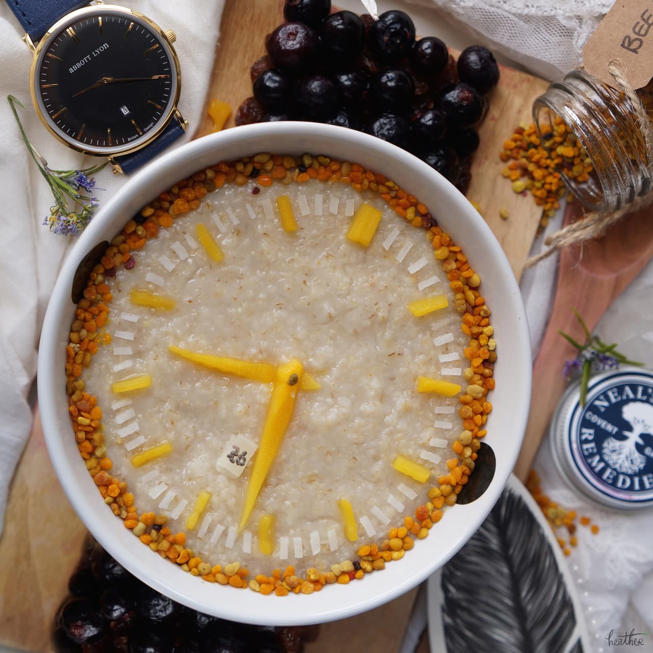 Justo a tiempo para comer.