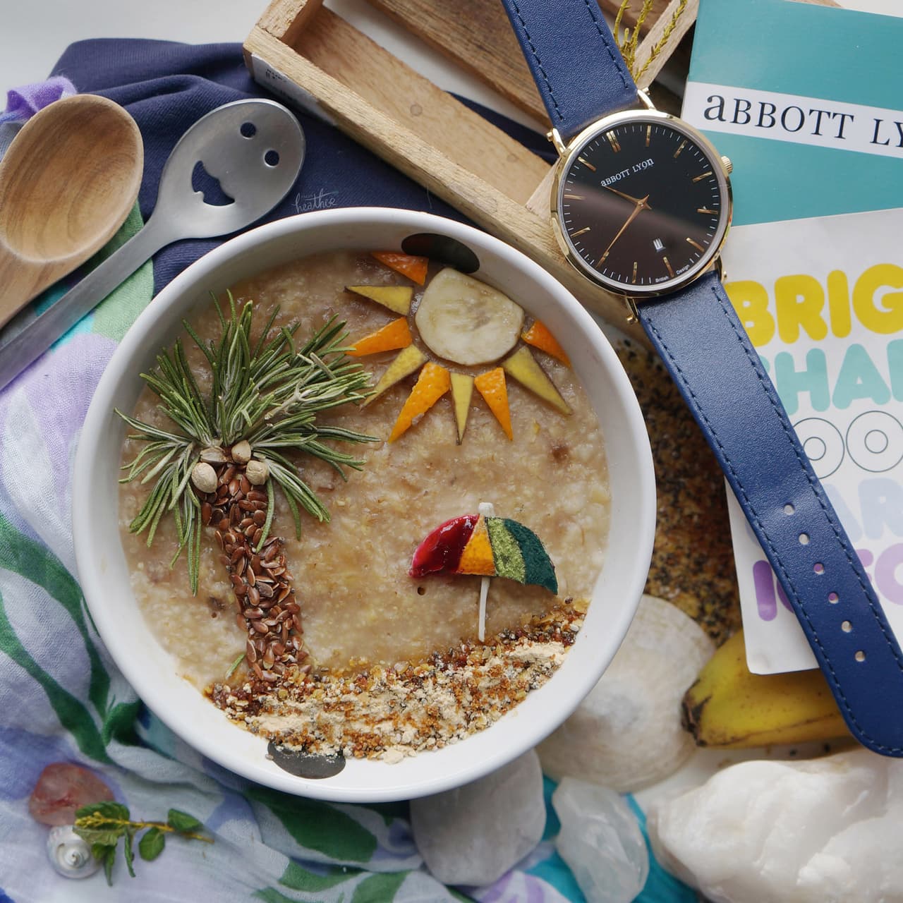 Adamson tiene veintidós años y es diseñadora gráfica por eso tiene una gran facilidad para llevar la diversión en los alimentos.