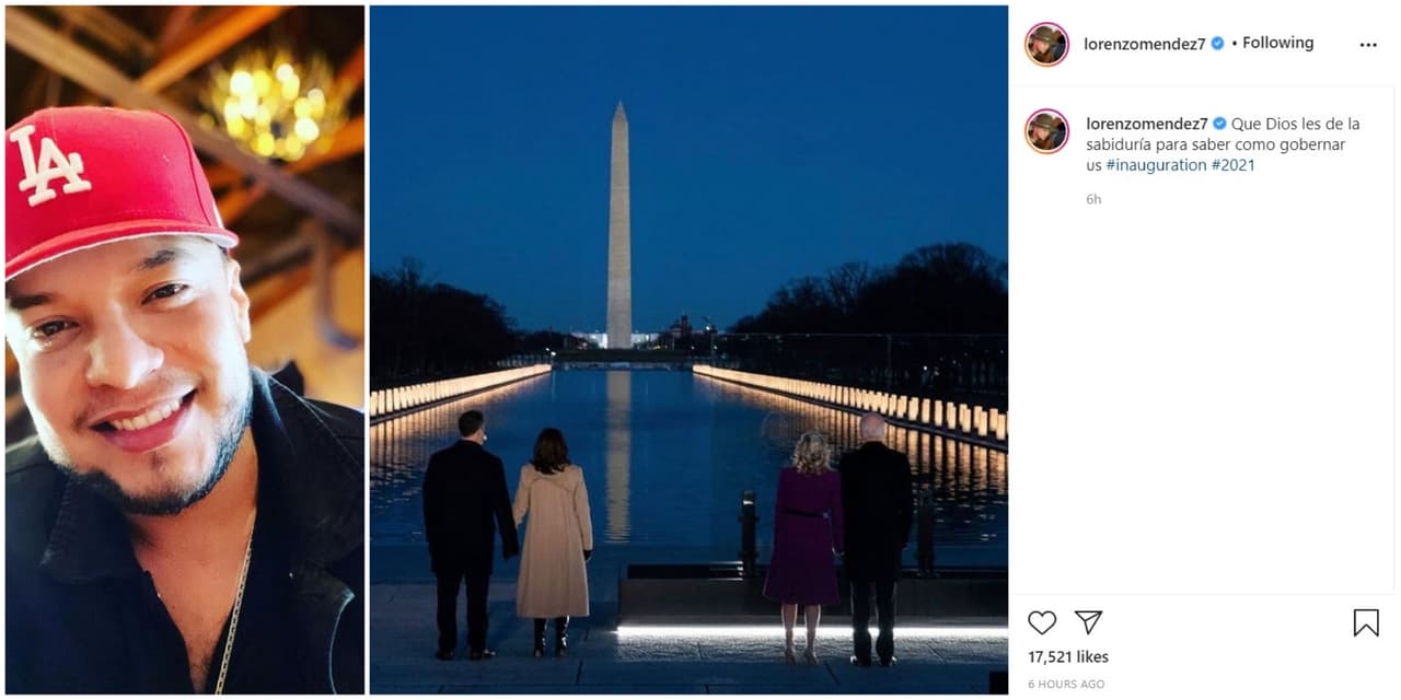 Desde las elecciones, 
<b>Lorenzo Méndez </b>mostró su apoyo a Biden y celebró la victoria este 20 de enero: "Que Dios les dé la sabiduría para saber cómo gobernar".
<br>