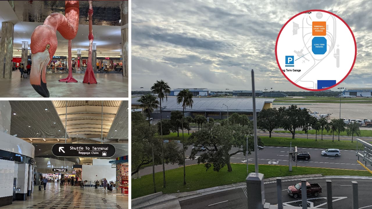 Recomendaciones para dejar tu vehículo en el Aeropuerto Internacional de Tampa