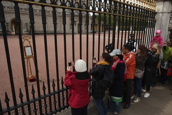 Chicos y grandes, felices con la llegada de la Princesa.