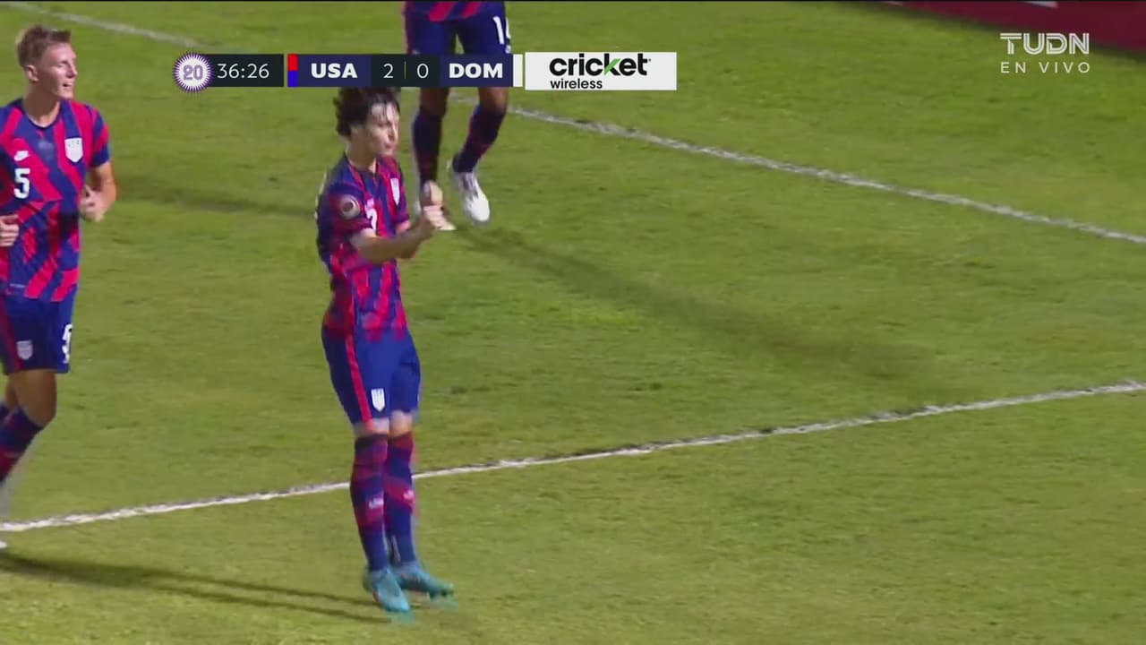 ¡Aparece el goleador! Cañonazo de Aaronson y Team USA hace el 2-0