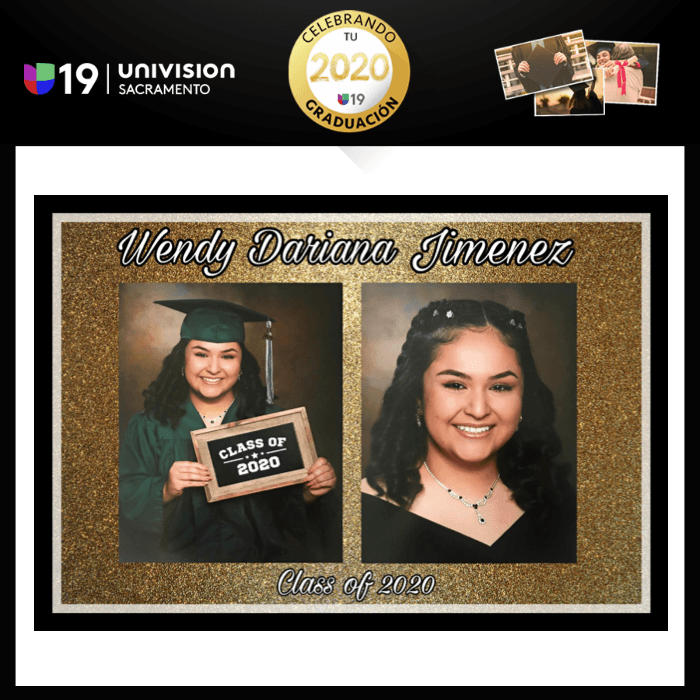 <b>Wendy</b>
<br>Su familia reconoce su esfuerzo y sus logros en su vida escolar y personal.