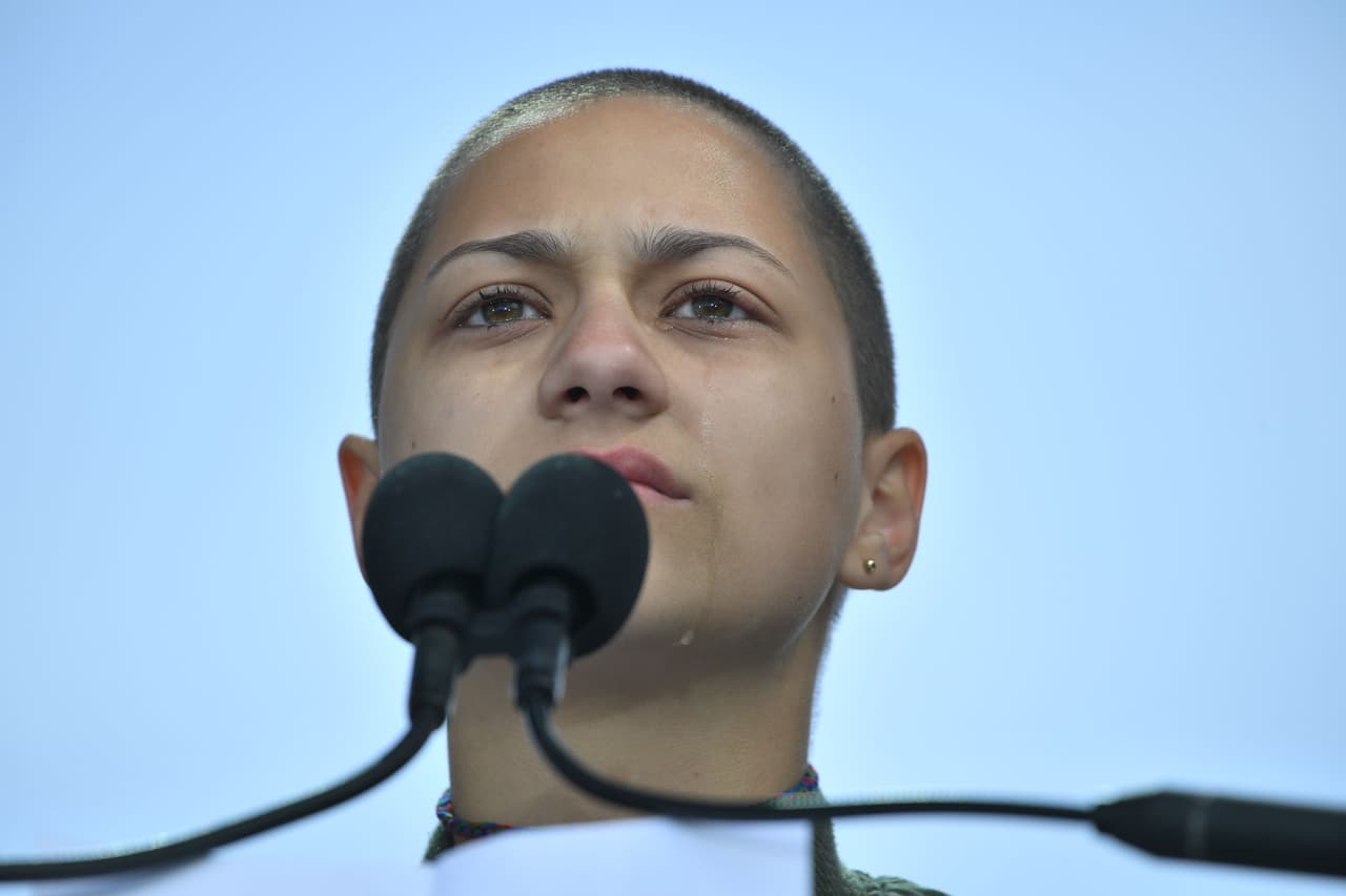 <b>Emma Gonzalez</b> sobrevivió la masacre de Parkland. Desde entonces se ha convertido en una de las caras más reconocibles de la causa por el control de armas en Estados Unidos.