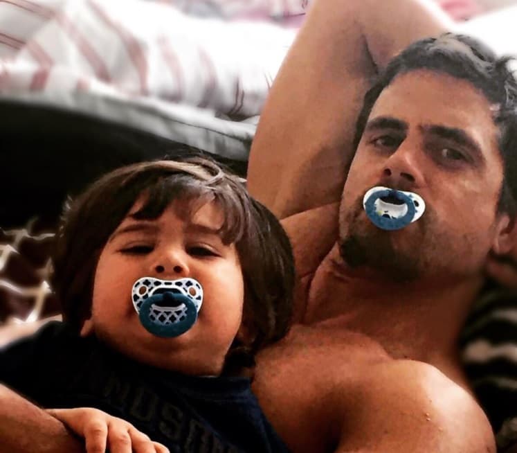 Pedro Moreno y el pequeño Leo disfrutan sus paseos para salir de pesca.