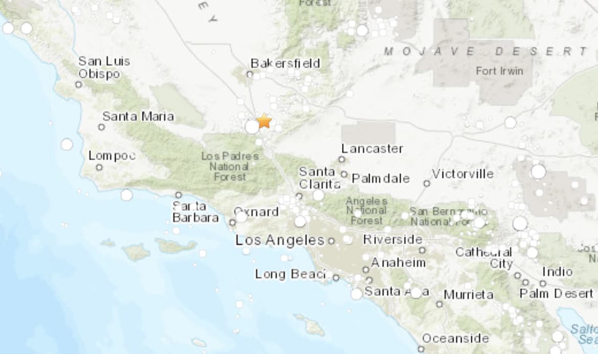 Temblor de magnitud 2.6 sacude a Grapevine, California