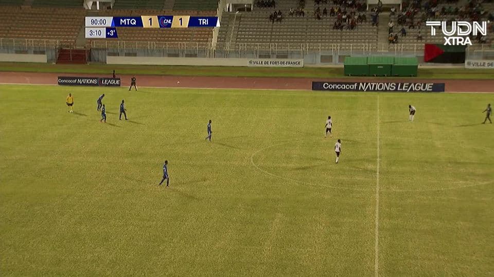 ¡Terminó el segundo tiempo!