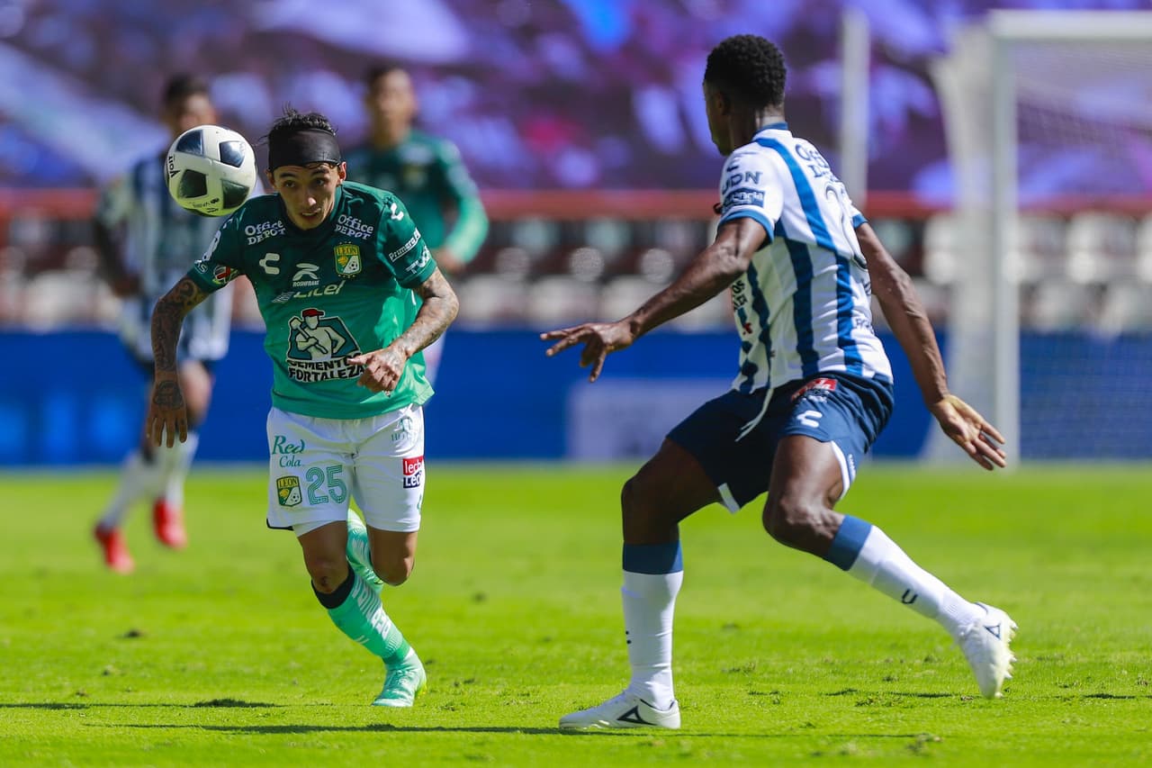 El doblete de Víctor Guzmán y los goles de Matías Catalán y Roberto de la Rosa confirman la holeada 4-0 de Pachuca sobe León en la jornada 1 del Apertura 2021.