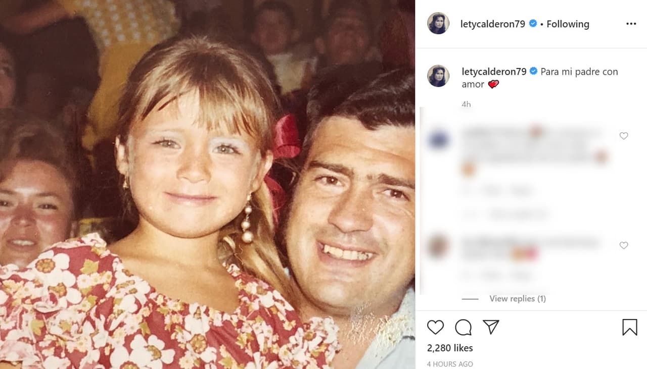 La actriz publicó 
<b><a href="https://www.instagram.com/p/CBsBVBHjri-/" target="_blank">esta foto</a></b> en la que aparece siendo una niña junto a su papá: "Para mi padre con amor", escribió. 
<br>