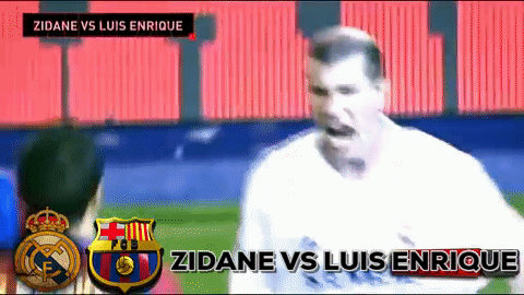 Los directores técnicos de Real Madrid y Barcelona coincidieron en la Liga española en su época como futbolistas profesionales disputando el Clásico durante tres temporadas [2001-02, 2002-03 y 2003-04].