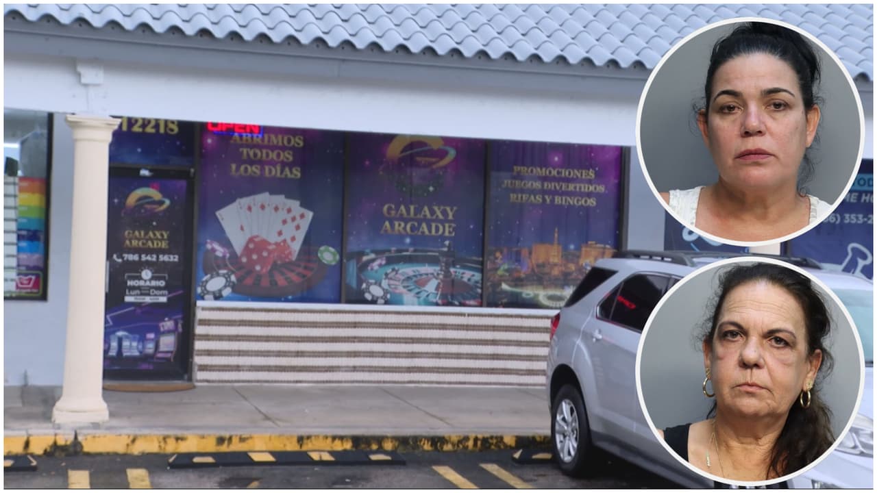 Arrestan a dos mujeres acusadas de operar un casino ilegal en una plaza comercial de Miami-Dade