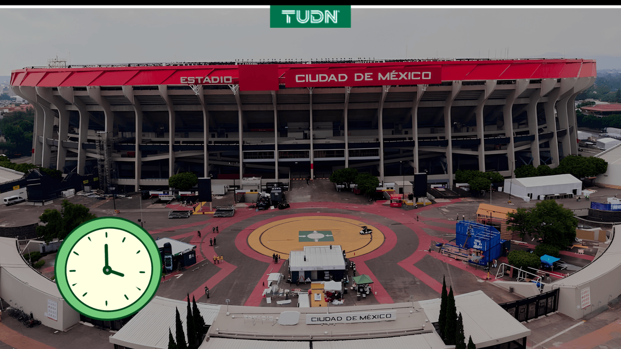 ¿A qué hora abren el Estadio Ciudad de México para el México vs Sudáfrica?
