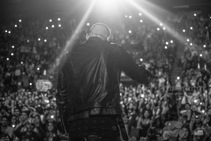 Como en Argentina, donde se convitió en el primer artista urbano colombiano en lograr un 'sold out'.