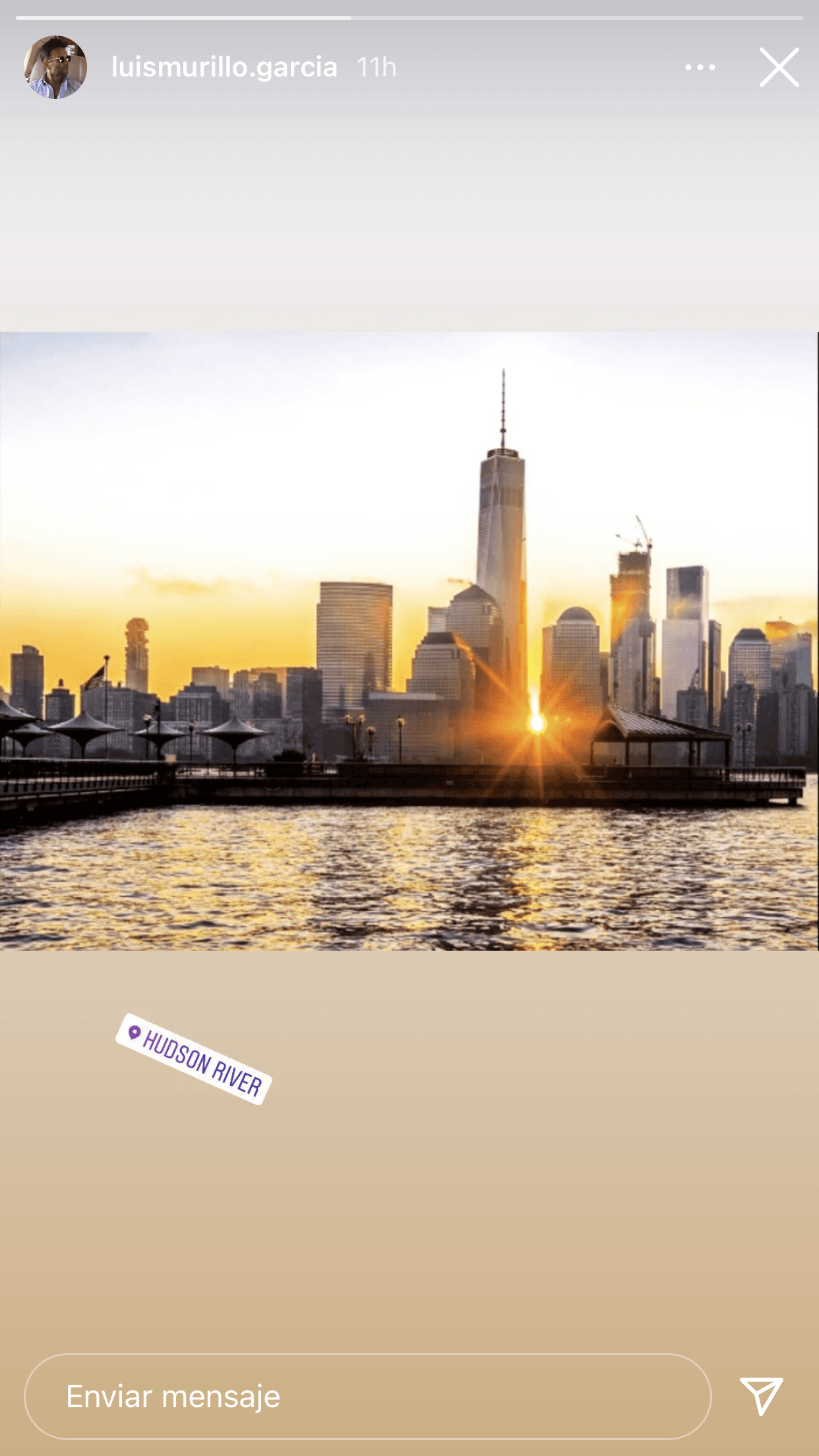 Tras estar en la capital de Nuevo León, la pareja se habría trasladado esta semana a la ciudad de Nueva York, según lo que el propio Luis Murillo ha publicado en su cuenta de Instagram.