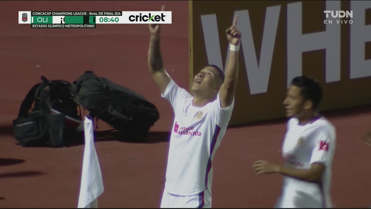 ¡Gol de Olimpia! Kevin López fusila a Vargas y pone el 1-0