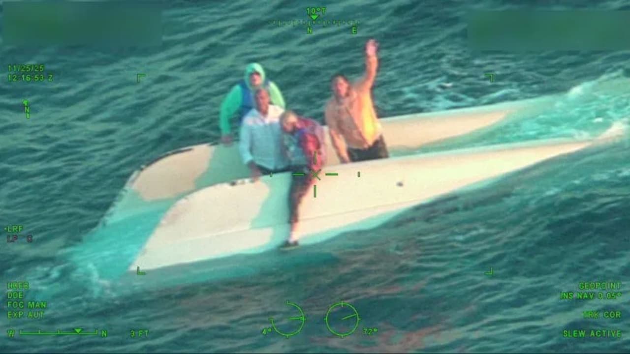 Familia de Polk regresa a su iglesia tras sobrevivir 20 horas aferrada a bote volcado
