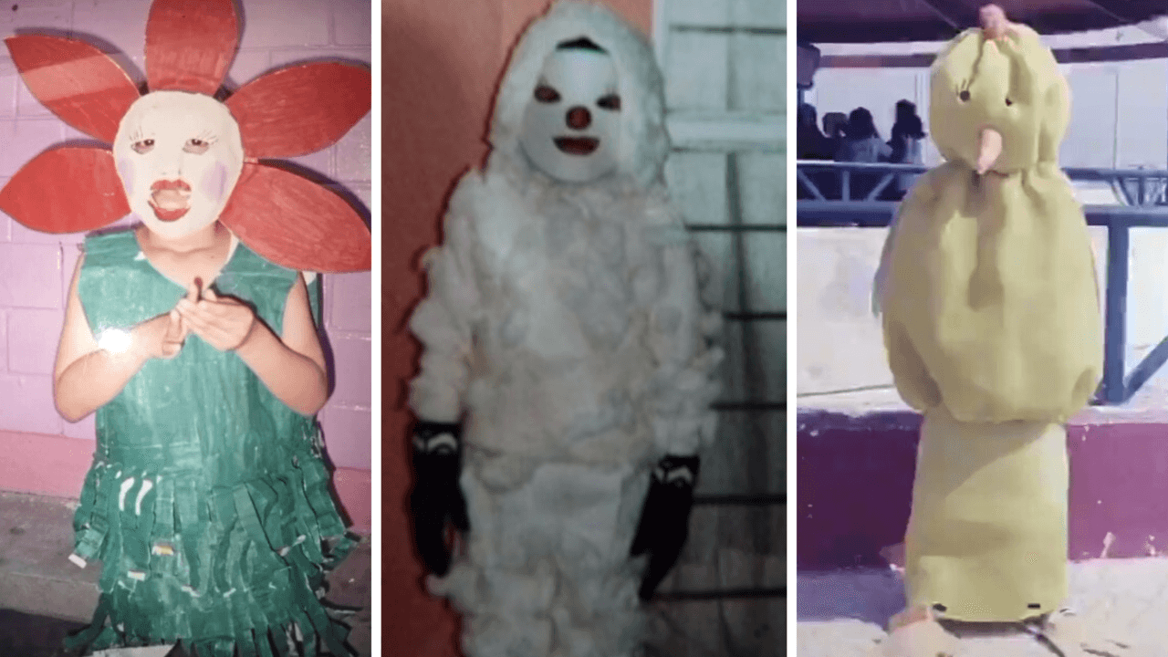 Usuarios de TikTok comparten los peores disfraces de su infancia y son terroríficos